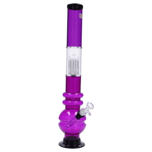 Bubble Base with Glass Perc Acrylic Bong