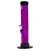 Straight Tube with Carb Hole Acrylic Bong - 9 in.