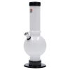 JM Plastics Bubble Base with Carb Hole Acrylic Bong - 9 in.