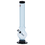 JM Plastics Diamond Base with Carb Hole Bong - 12 in