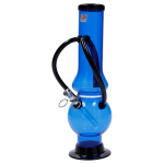 Double Chamber Bubble Base Acrylic Bong - 12 in.