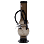 Double Chamber Bubble Base Acrylic Bong - 12 in.
