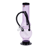 Double Chamber Bubble Base Acrylic Bong - 12 in.