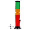 JM Plastics Irie Twist with Pull Slide Acrylic Bong