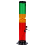 JM Plastics Irie Twist with Pull Slide Acrylic Bong