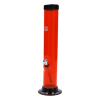 JM Plastics Large Straight Tube with Carb Hole Acrylic Bong - 12 in.