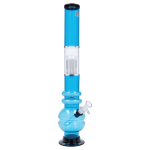 Bubble Base with Glass Perc Acrylic Bong