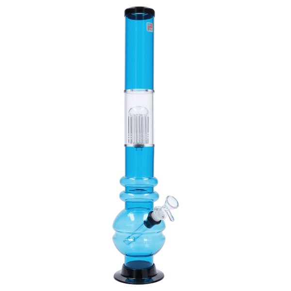 Bubble Base with Glass Perc Acrylic Bong