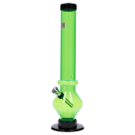 JM Plastics Diamond Base with Carb Hole Bong - 12 in