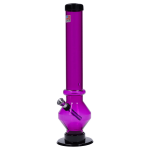 JM Plastics Diamond Base with Carb Hole Bong - 12 in