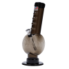 JM Plastics 420 Coin Base with Grip Acrylic Bong - 9 in.