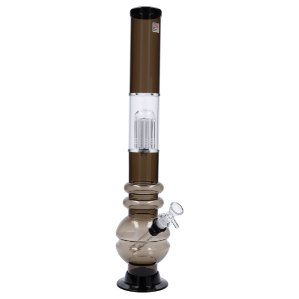 Bubble Base with Glass Perc Acrylic Bong