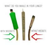 Small Filter Weed Pipe Adapter and Roach Clip Combo