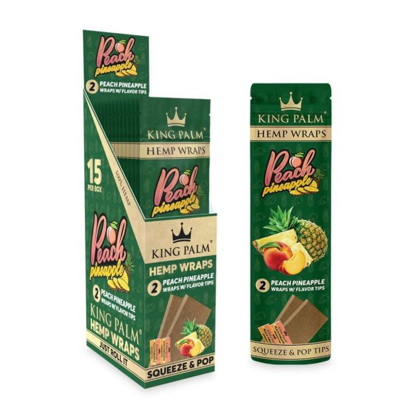 King Palm’s Hemp Wraps with Natural Fruit Flavors for a Smooth Blunt Experience