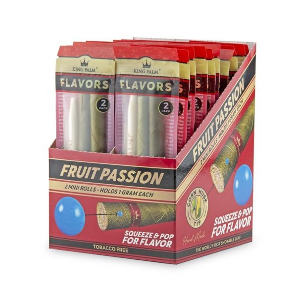 King Palm Dual Flavor Fusion With Corn Husk Filter