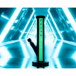 Klean Black Series Heavy Duty Glass Straight Tube Water Pipe