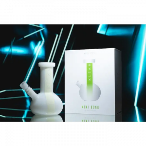 Klean White Series Heavy Duty Glass Mini Bong