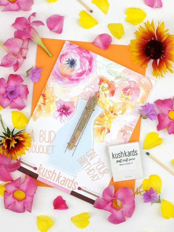 Bud Bouquet Birthday Card ðŸŒ¸