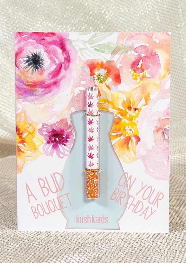 Bud Bouquet Birthday Card ðŸŒ¸