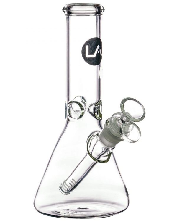 LA Pipes 8" Thick Glass Beaker Bong