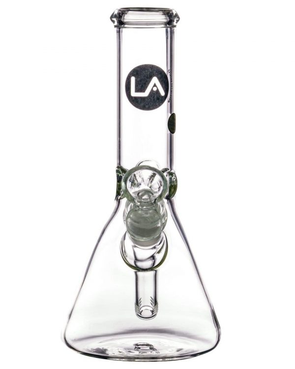 LA Pipes 8" Thick Glass Beaker Bong