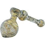 "Full Rake" Fumed Hammer Bubbler Pipe (Various Colors)
