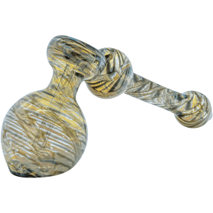 "Full Rake" Fumed Hammer Bubbler Pipe (Various Colors)