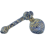 "Colored Sidecar" Fumed Sidecar Bubbler Pipe (Various Colors)