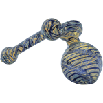 "Colored Sidecar" Fumed Sidecar Bubbler Pipe (Various Colors)