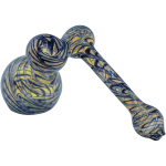"Colored Sidecar" Fumed Sidecar Bubbler Pipe (Various Colors)