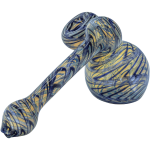 "Colored Sidecar" Fumed Sidecar Bubbler Pipe (Various Colors)