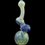 "Rake Bubb" Fumed Sherlock Bubbler Pipe (Various Colors)