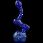 "Sherbub" Glass Sherlock Bubbler Pipe (Various Colors)