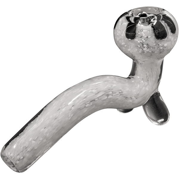 "Black Daisy" White Fritted Sitting Sherlock