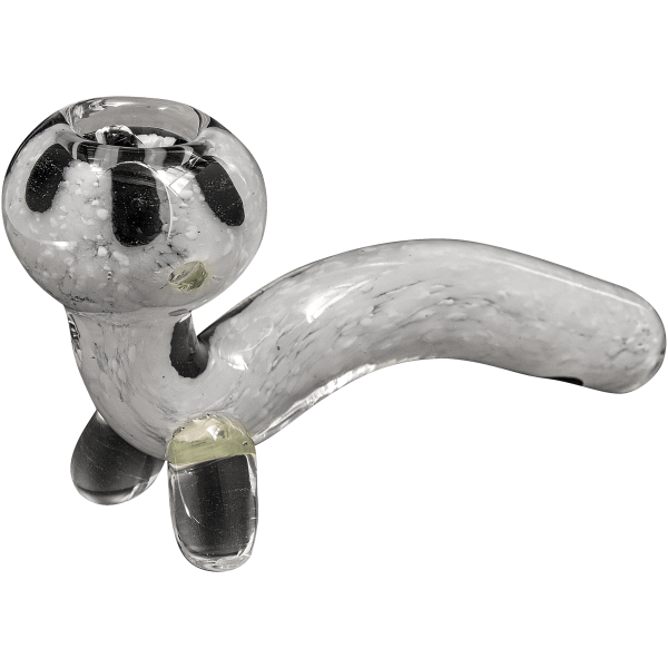 "Black Daisy" White Fritted Sitting Sherlock
