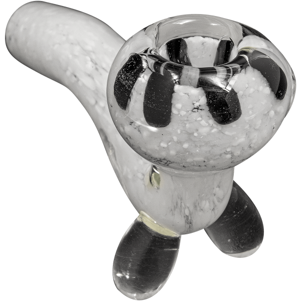 "Black Daisy" White Fritted Sitting Sherlock