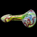 "Candy Spoon" Inside-Out Color Changing Glass Pipe