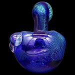"Galactic Storm" Full Dichro Spoon Hand Pipe