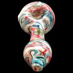 "Primordial Ooze" Glass Spoon Pipe