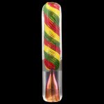 "Rasta Twister" Chillum Pipe