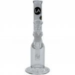 LA Pipes "Zig" Straight Zong Style Bong
