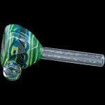 Painted Warrior Pull-Stem Slide Bowl