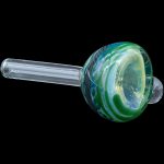 Painted Warrior Pull-Stem Slide Bowl