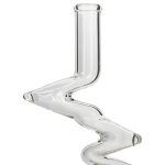 "Switchback" Bubble Base Bong