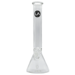 LA Pipes "Squared Up" Heavy 9mm Thick Beaker Bong