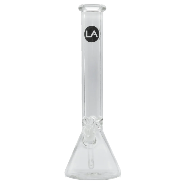 LA Pipes "Squared Up" Heavy 9mm Thick Beaker Bong
