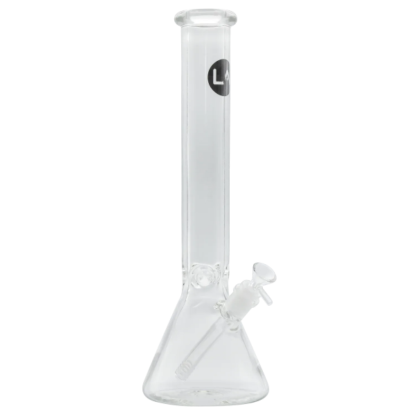 LA Pipes "Squared Up" Heavy 9mm Thick Beaker Bong