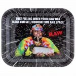 Certified Authentic Raw Rolling Trays 13 x 11 Limited Edition Designs