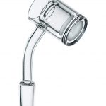 Polished Banger Nail with Opaque Cup Insert