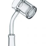 Polished Banger Nail with Opaque Cup Insert